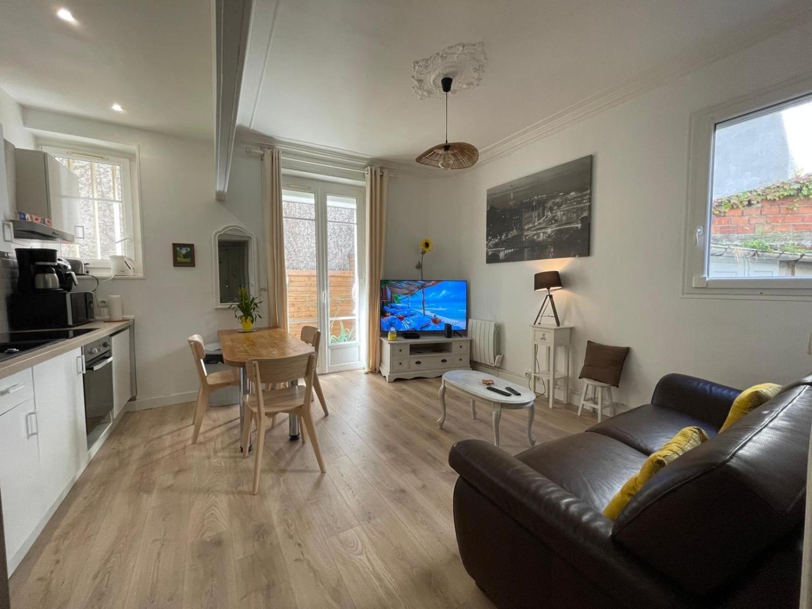 Apartamento Boulogne 3 Pieces Avec Terrasse Exterior foto